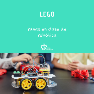 Cabecera ranas lego robótica